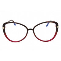 Tom Ford Women's Eyeglasses - Coloured Havana Cat Eye Full Rim Frame | FT5907-B 055 ,