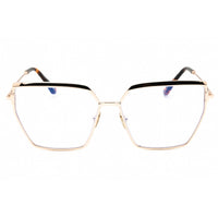 Tom Ford Women's Eyeglasses - Shiny Rose Gold Metal Cat Eye Full Rim | FT5946-B 028 ,