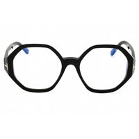 Tom Ford Women's Eyeglasses - Shiny Black Acetate Geometric Full Rim | FT5967-B 001 ,