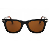 Tom Ford Men's Eyeglasses - Black/Other Acetate Square Full Rim Frame | FT5970-B 005 ,