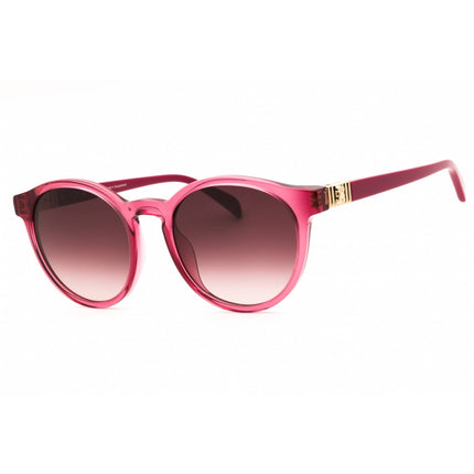 Tous Women's Sunglasses - Shiny Transparent Raspberry Acetate Full Rim | STOB89 0AFD ,