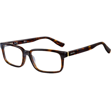 PIERRE CARDIN Women's Eyeglasses - Dark Havana Acetate Rectangular Frame | PC 6162 5MI ,