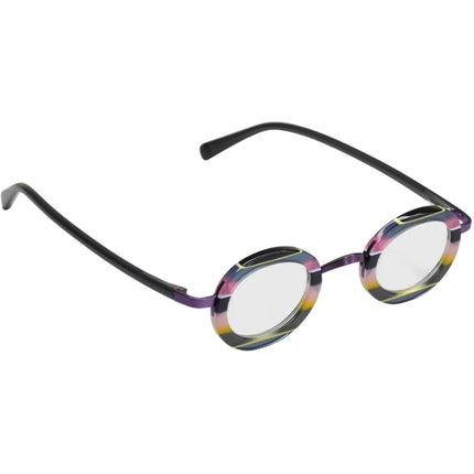 Eyebobs Unisex Reading Glasses - Round Shape Full Rim Frame, +1.50 | 3416 PINHEAD 15 ,