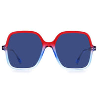 Isabel Marant Women's Sunglasses - Red Shaded Blue Square Frame | IM 0077/G/S 0K1G/KU ,
