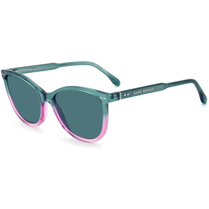 Isabel Marant Women's Sunglasses - Teal Shaded Pink Cat Eye Frame | IM 0078/S 0NYD/KU ,
