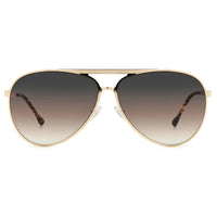 Isabel Marant Unisex Sunglasses - Gold Brown Metal Full Rim Frame | IM 0100/S 001Q PR ,