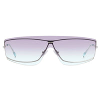 Isabel Marant Women's Sunglasses - Silver Green Rectangular Frame | IM 0132/S 0VGV/WK ,