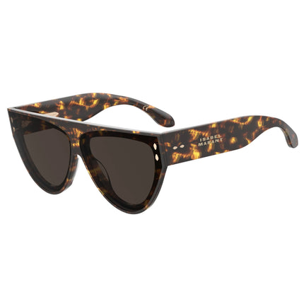 Isabel Marant Women's Sunglasses - Havana Acetate Square Frame | IM 0171/G/S 0086/70 ,