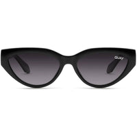 Quay Women's Sunglasses - Black Cat Eye Frame | NARROW DOWN NO NS 1280 BLK/SMKPOL ,