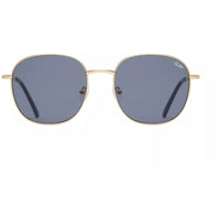 Quay Women's Sunglasses - Gold Metal Oval Full Rim Frame | JEZABELL RX GLD/SMKRX ,