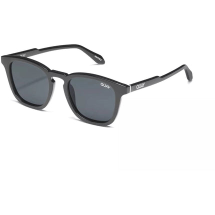 Quay Women's Sunglasses - Black Plastic Square Full Rim Frame | JACKPOT RX BLK/SMKRX ,