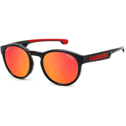 Carrera Men's Sunglasses - Red Black Polyamide Pantos Full Rim | CARDUC 012/S 00A4/UZ ,