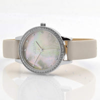 Olivia Burton Women's Watch - Classics MOP Dial Pink Leather Strap | OB16MD100 ,