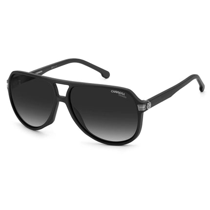 Carrera Unisex Sunglasses - Black Plastic Full Rim Navigator Frame | 1045/S 0003/WJ ,