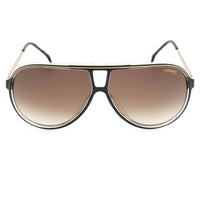 Carrera Men's Sunglasses - Black Gold Metal Full Rim Pilot Frame | 1050/S 02M2/HA ,