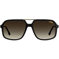 Carrera Unisex Sunglasses - Black Brown Plastic Full Rim Pilot Frame | 229/S 0R60/HA ,