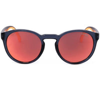 Carrera Men's Sunglasses - Blue Plastic Full Rim Oval Shape Frame | 8056/S 0PJP/UZ ,