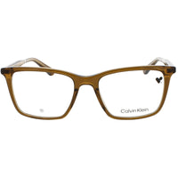 Calvin Klein Men's Eyeglasses - Taupe Plastic Full Rim Rectangular Frame | CK23514 260 ,