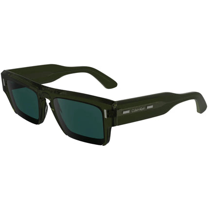 Calvin Klein Men's Sunglasses - Khaki Plastic Full Rim Rectangular | CK24532S 330 ,