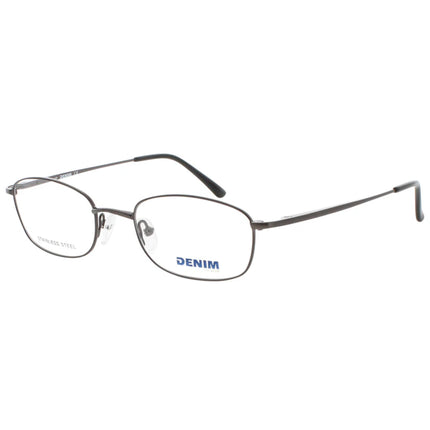 Denim Unisex Eyeglasses - Gunmetal Stainless Steel Full Rim Frame | DENIM 161 0JPT ,