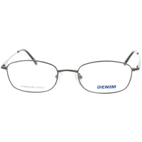 Denim Unisex Eyeglasses - Gunmetal Stainless Steel Full Rim Frame | DENIM 161 0JPT ,