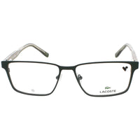Lacoste Men's Eyeglasses - Khaki Metal Full Rim Rectangular Shape Frame | L2297 275 ,