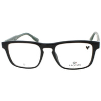 Lacoste Men's Eyeglasses - Black Acetate Full Rim Square Frame Demo Lens | L2972 001 ,