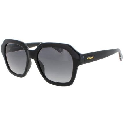 Missoni Women's Sunglasses - Black Acetate Full Rim Square | MIS 0130/G/S 0807/9O ,