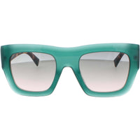 Missoni Women's Sunglasses - Green Havana Full Rim Square Frame | MIS 0153/S 0XGW/JP ,