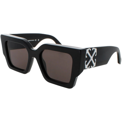 Off-White Unisex Sunglasses - Black Full Rim Frame | CATALINA OERI128C99PLA0011007 ,