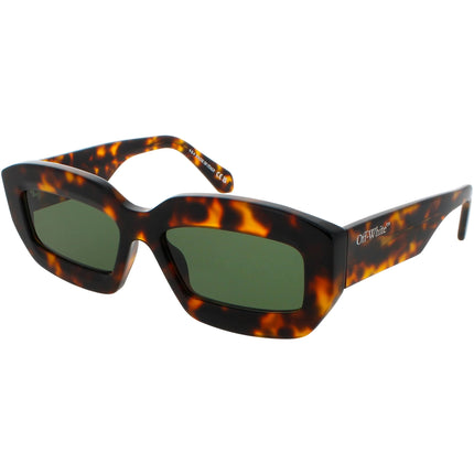 Off-White Unisex Sunglasses - Havana Full Rim Frame | CHARLOTTE OERI138F24PLA0016055 ,