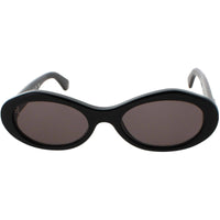 Off-White Unisex Sunglasses - Black Full Rim Oval Frame | EDISON OERI13GF24PLA0011007 ,