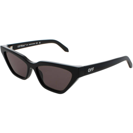 Off-White Unisex Sunglasses - Black Full Rim Cat Eye | MADISON OERI13BF24PLA0011007 ,