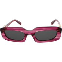 Off-White Unisex Sunglasses - Stripped Purple Frame | RENTON OERI13CF24PLA0013707 ,