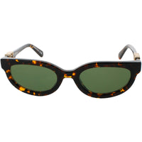 Off-White Unisex Sunglasses - Havana Full Rim Oval Frame | SPARKS OERI13DF24PLA0016055 ,