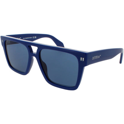 Off-White Unisex Sunglasses - Blue Navigator Frame | SPRINGFIELD OERI133F24PLA0014545 ,