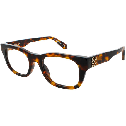 Off-White Unisex Eyeglasses - Havana Full Rim Frame | STYLE-7N OERJ07NF24PLA0016000 ,