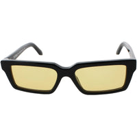 Off-White Unisex Sunglasses - Black Rectangular Frame | WARREN OERI13AF24PLA0011018 ,