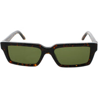 Off-White Unisex Sunglasses - Havana Rectangular Frame | WARREN OERI13AF24PLA0016055 ,