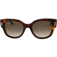 Salvatore Ferragamo Women's Sunglasses - Tortoise Acetate Cat Eye Frame | SF2007S 240 ,