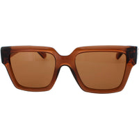 Salvatore Ferragamo Women's Sunglasses - Transparent Brown Plastic Frame | SF2014S 232 ,