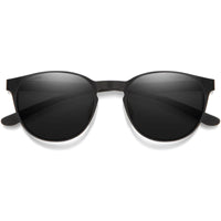 Smith Men's Sunglasses - Matte Black Full Rim Oval Frame | EASTBANK METAL 0003/6N ,