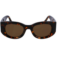 Victoria Beckham Women's Sunglasses - Dark Havana Plastic Full Rim Frame | VB654S 234 ,