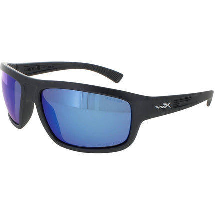 Wiley X Men's Sunglasses - Matte Graphite Wraparound Frame | CONTEND CAPTIVATE ACCNT09 ,