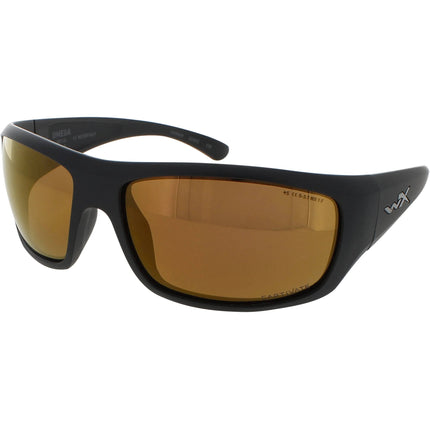 Wiley X Men's Sunglasses - Matte Black Full Rim Sport Frame | OMEGA CAPTIVATE ACOME04 ,