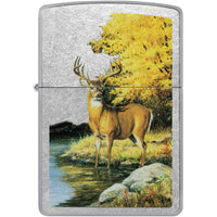 Zippo Windproof Lighter - Linda Picken Color Image Design Street Chrome Finish| 46165 ,