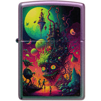 Zippo Windproof Lighter - Distant Lands Color Image Design Iridescent Finish | 46238 ,