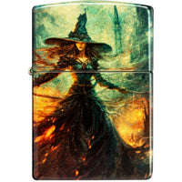 Zippo Windproof Lighter - Fire Mage Design On All Sides of 540 Color Finish | 46275 ,