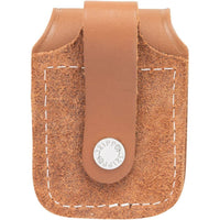 Zippo Lighter Pouch - Stylish Design Genuine Leather with Wide Loop Camel | 47003 ,