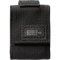 Zippo Pocket Lighter Pouch - Black Tactical Nylon Hook and Loop Velcro Closure | 48400 ,